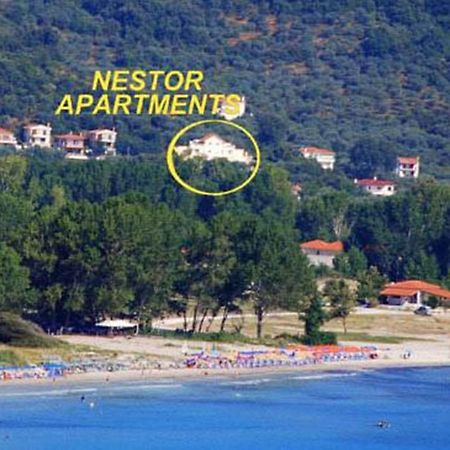 Nestor Apartments Chrysi Ammoudia Dış mekan fotoğraf