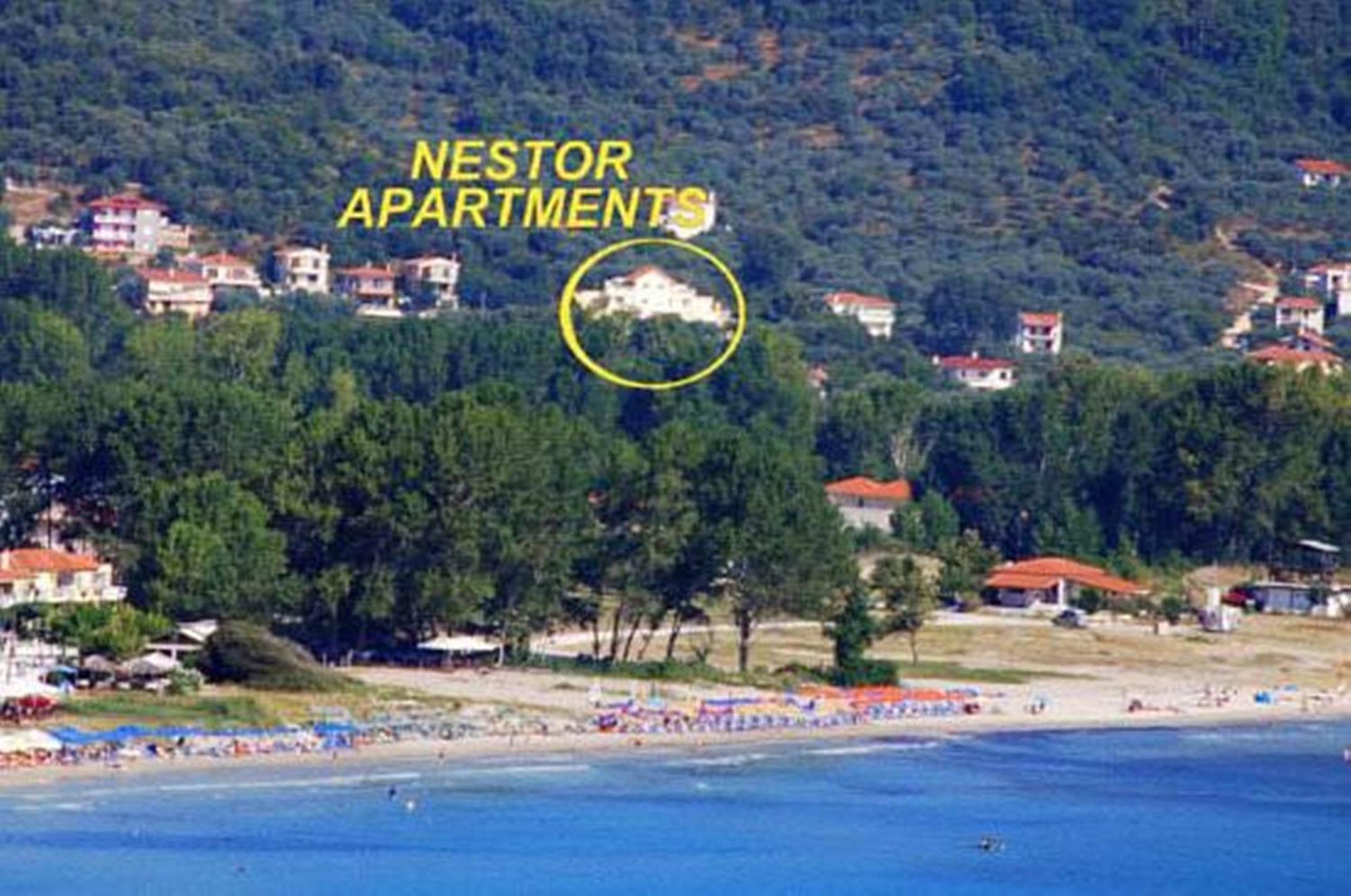 Nestor Apartments Chrysi Ammoudia Dış mekan fotoğraf